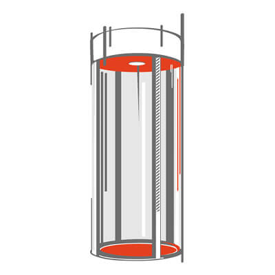 cabine di sicurezza rotonde